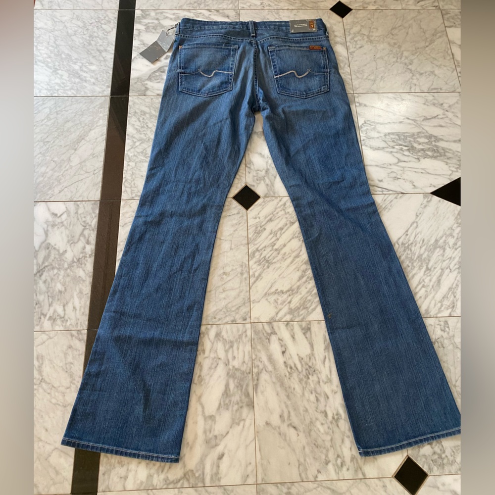 7 For Mankind Kimmie Wide Leg Jeans. New with tags.